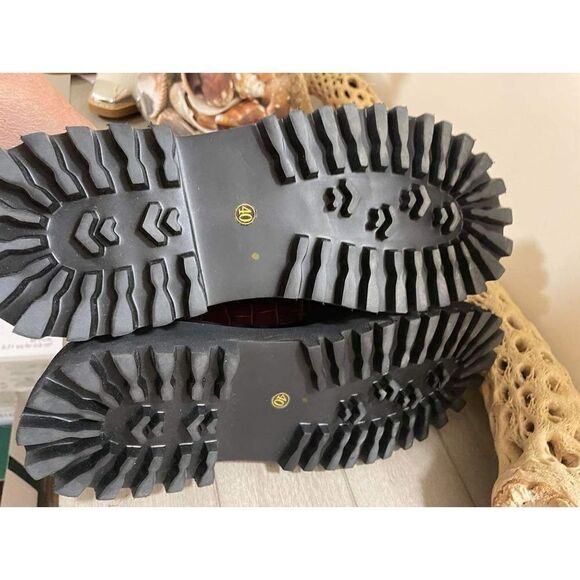 New Free  People x Mutma Kylie Croc Loafers Size 40 - Picture 9 of 9